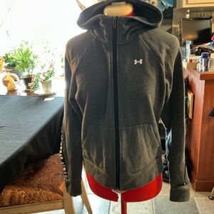 Under Armour Charcoal Full-Zip Hoodie